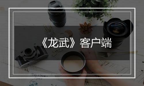 《龙武》客户端