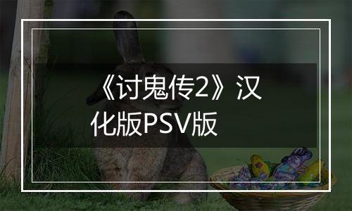 《讨鬼传2》汉化版PSV版