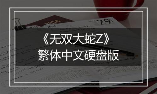 《无双大蛇Z》繁体中文硬盘版