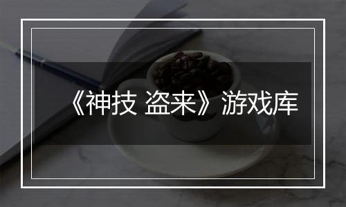 《神技 盗来》游戏库