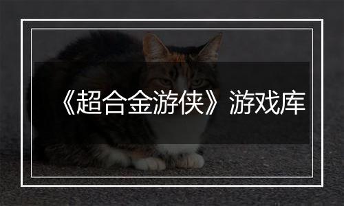 《超合金游侠》游戏库