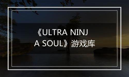 《ULTRA NINJA SOUL》游戏库