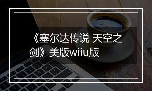 《塞尔达传说 天空之剑》美版wiiu版