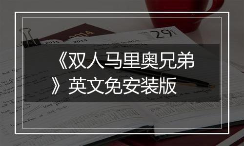 《双人马里奥兄弟》英文免安装版
