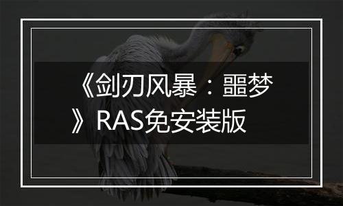 《剑刃风暴：噩梦》RAS免安装版
