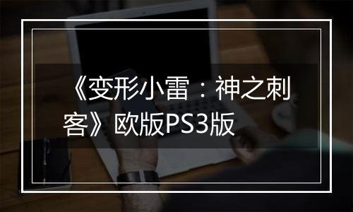 《变形小雷：神之刺客》欧版PS3版