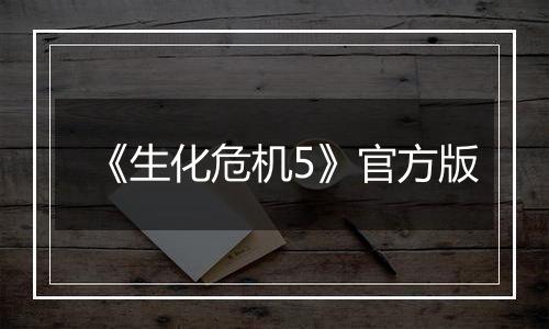 《生化危机5》官方版