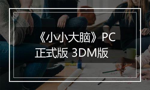 《小小大脑》PC正式版 3DM版