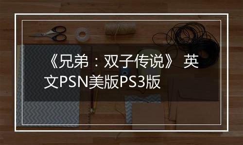 《兄弟：双子传说》 英文PSN美版PS3版