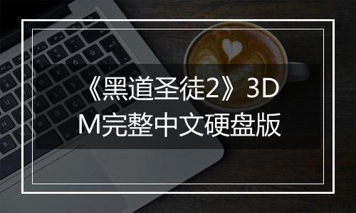 《黑道圣徒2》3DM完整中文硬盘版