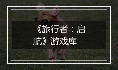 《旅行者：启航》游戏库