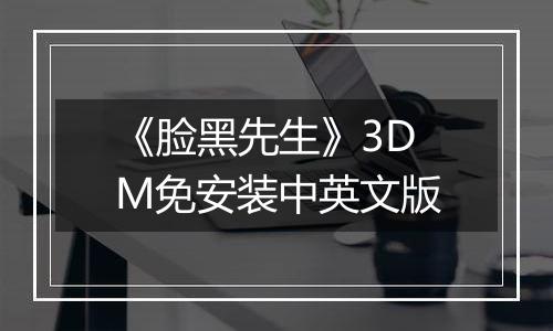 《脸黑先生》3DM免安装中英文版