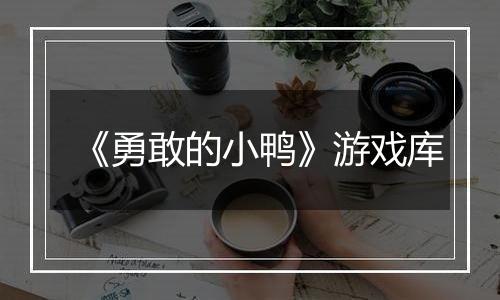《勇敢的小鸭》游戏库