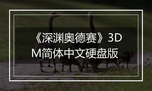 《深渊奥德赛》3DM简体中文硬盘版