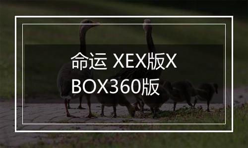 命运 XEX版XBOX360版