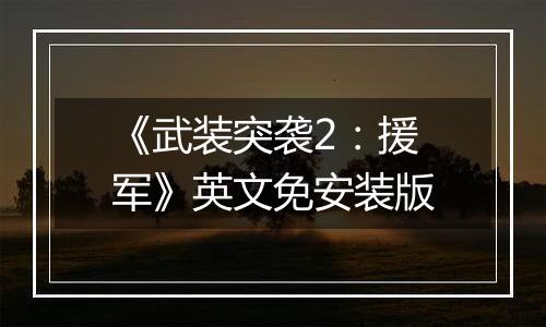 《武装突袭2：援军》英文免安装版