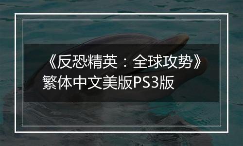 《反恐精英：全球攻势》繁体中文美版PS3版