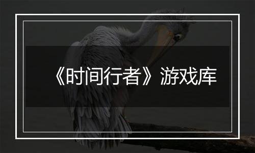 《时间行者》游戏库