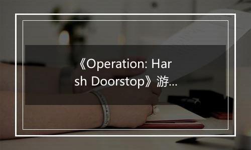 《Operation: Harsh Doorstop》游戏库