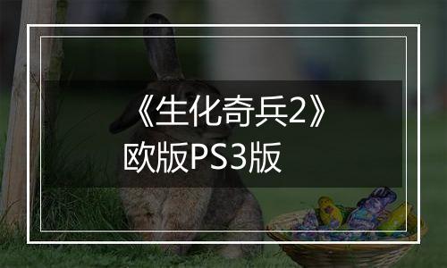 《生化奇兵2》欧版PS3版