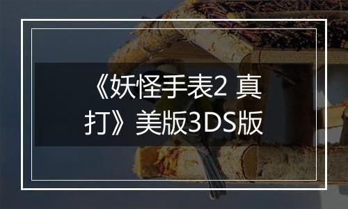 《妖怪手表2 真打》美版3DS版