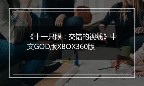 《十一只眼：交错的视线》中文GOD版XBOX360版
