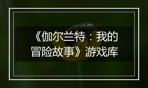 《伽尔兰特：我的冒险故事》游戏库