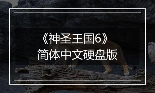 《神圣王国6》简体中文硬盘版