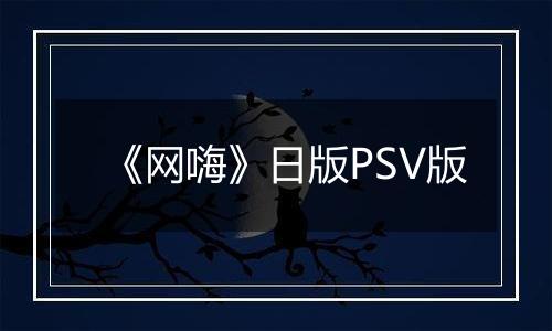 《网嗨》日版PSV版