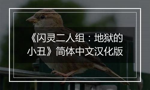 《闪灵二人组：地狱的小丑》简体中文汉化版