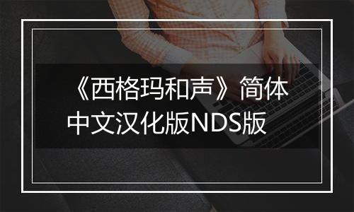 《西格玛和声》简体中文汉化版NDS版