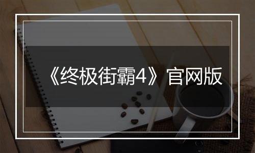 《终极街霸4》官网版