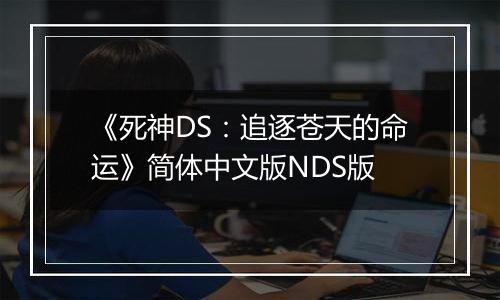 《死神DS：追逐苍天的命运》简体中文版NDS版