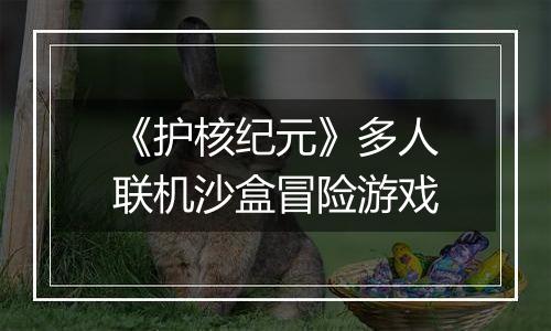 《护核纪元》多人联机沙盒冒险游戏