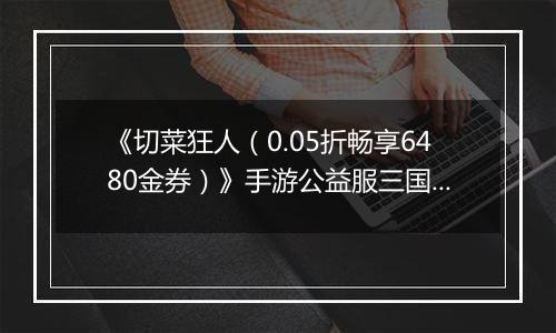 《切菜狂人（0.05折畅享6480金券）》手游公益服三国阵容推荐