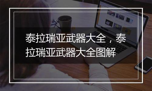 泰拉瑞亚武器大全，泰拉瑞亚武器大全图解