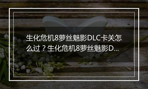 生化危机8萝丝魅影DLC卡关怎么过？生化危机8萝丝魅影DLC卡关难点分析