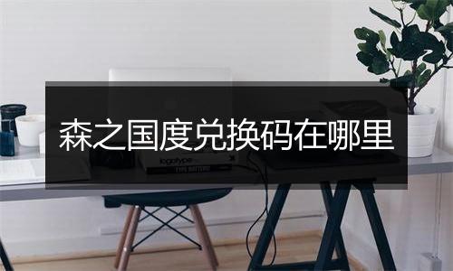 森之国度兑换码在哪里