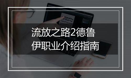 流放之路2德鲁伊职业介绍指南