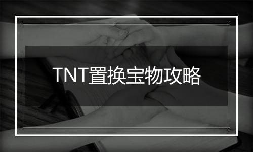 TNT置换宝物攻略