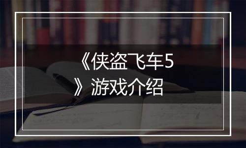 《侠盗飞车5》游戏介绍