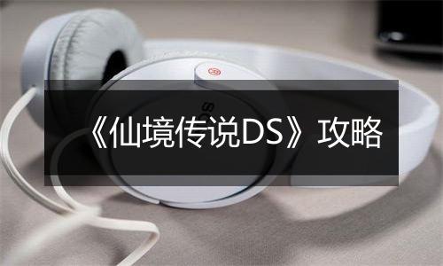 《仙境传说DS》攻略