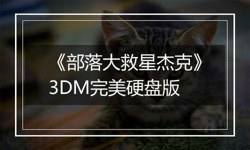 《部落大救星杰克》3DM完美硬盘版
