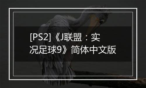 [PS2]《J联盟：实况足球9》简体中文版